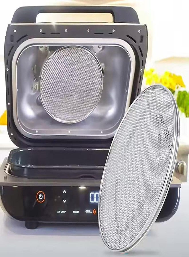 Throneway Stainless Steel Splatter Shield for Ninja Foodi IG651 ，Reusable Oil Splatter Screen ，Indoor Grill Accessories & Replacement Parts Dishwasher safe - Image 5
